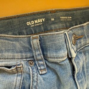 Old Navy Blue Skinny Jeans with Classic Stitching